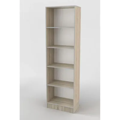 Стелаж Тиса Мебель ШС-600 Дуб сонома 205x35x60 см Стелаж Тиса Мебель ШС-600 Дуб сонома 205x35x60 см