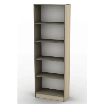 Стелаж Тиса Мебель ШС-10 Бук 205x35x70 см