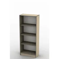 Стеллаж Тиса Мебель ШС-11 Бук 166x35x70 см