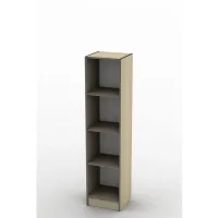Стеллаж Тиса Мебель ШС-11 У Бук 166x35x35 см