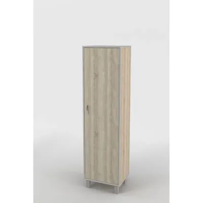 Шафа-Пенал Тиса Мебель ШС-413 Дуб сонома 166x35x45 см