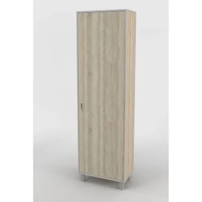 Шкаф-Пенал Тиса Мебель ШС-611 Дуб сонома 205x35x60 см