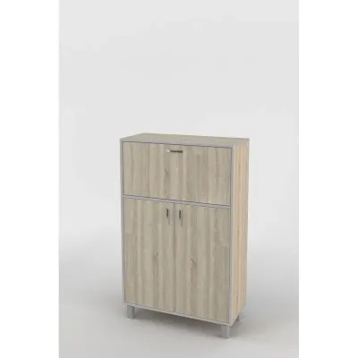 Шафа-Пенал Тиса Мебель ШС-847 Дуб сонома 128x35x80 см