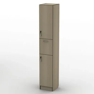 Шафа-Пенал Тиса Мебель ШС-31 У Бук 205x35x35 см