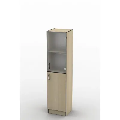 Шафа-Пенал Тиса Мебель ШС-51 У Бук 166x35x35 см