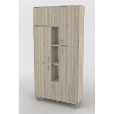 Шафа-Пенал Тиса Мебель ШС-103 Дуб сонома 205x35x100 см