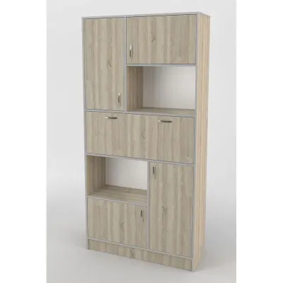 Шафа-Пенал Тиса Мебель ШС-110 Дуб сонома 205x35x100 см