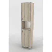 Шафа-Пенал Тиса Мебель ШС-405 Дуб сонома 205x35x45 см