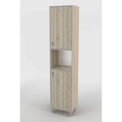 Шафа-Пенал Тиса Мебель ШС-405 Дуб сонома 205x35x45 см