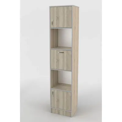 Шафа-Пенал Тиса Мебель ШС-406 Дуб сонома 205x35x45 см