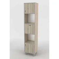 Шафа-Пенал Тиса Мебель ШС-407 Дуб сонома 205x35x45 см