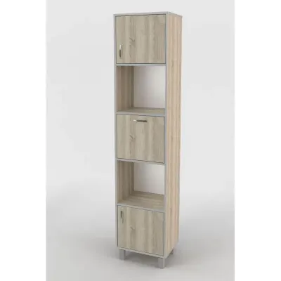 Шафа-Пенал Тиса Мебель ШС-407 Дуб сонома 205x35x45 см