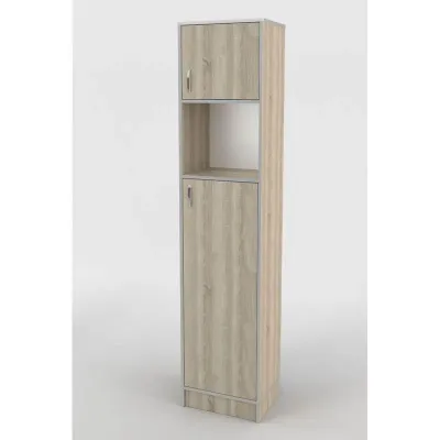 Шафа-Пенал Тиса Мебель ШС-408 Дуб сонома 205x35x45 см