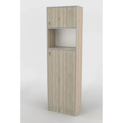 Шафа-Пенал Тиса Мебель ШС-608 Дуб сонома 205x35x60 см