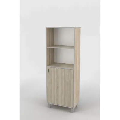Шафа-Пенал Тиса Мебель ШС-625 Дуб сонома 166x35x60 см