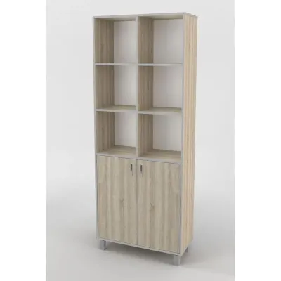 Шафа-Пенал Тиса Мебель ШС-805 Дуб сонома 205x35x80 см