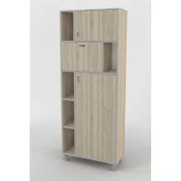 Шафа-Пенал Тиса Мебель ШС-809 Дуб сонома 205x35x80 см