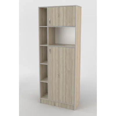 Шафа-Пенал Тиса Мебель ШС-810 Дуб сонома 205x35x80 см