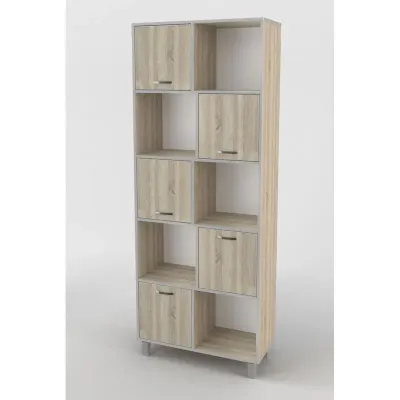 Шафа-Пенал Тиса Мебель ШС-815 Дуб сонома 205x35x80 см