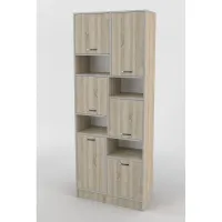Шафа-Пенал Тиса Мебель ШС-818 Дуб сонома 205x35x80 см