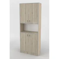 Шафа-Пенал Тиса Мебель ШС-820 Дуб сонома 205x35x80 см