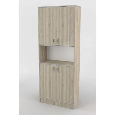 Шафа-Пенал Тиса Мебель ШС-820 Дуб сонома 205x35x80 см