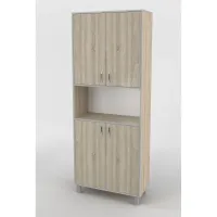 Шафа-Пенал Тиса Мебель ШС-821 Дуб сонома 205x35x80 см