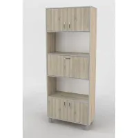 Шафа-Пенал Тиса Мебель ШС-823 Дуб сонома 205x35x80 см