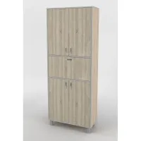 Шафа-Пенал Тиса Мебель ШС-831 Дуб сонома 205x35x80 см