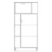 Шафа-Пенал Тиса Мебель ШС-840 Дуб сонома 166x35x80 см