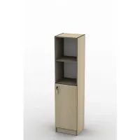 Шафа-Пенал Тиса Мебель ШС-21 У Бук 166x35x35 см