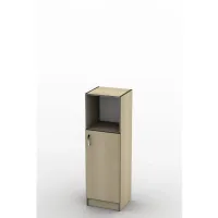 Шафа-Пенал Тиса Мебель ШС-22 У Бук 128x35x35 см