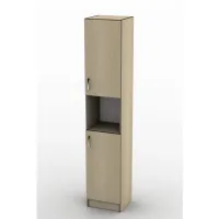 Шафа-Пенал Тиса Мебель ШС-30 У Бук 205x35x35 см