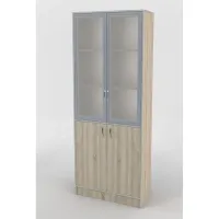 Шафа-Пенал Тиса Мебель ШС-806 Дуб сонома 205x35x80 см