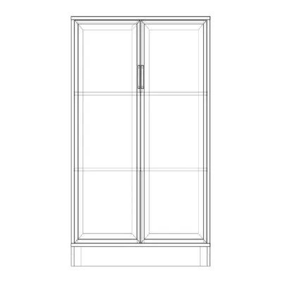 Шафа-Пенал Тиса Мебель ШС-850 Дуб сонома 128x35x80 см
