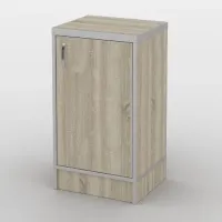 Тумба офісна Тиса Мебель ТМ-101 1 Сонома 76x35x40 см