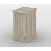 Тумба офісна Тиса Мебель ТМ-101 2 Сонома 76x60x40 см