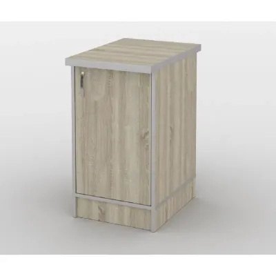 Тумба офісна Тиса Мебель ТМ-101 2 Сонома 76x60x40 см
