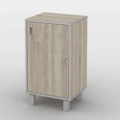 Тумба офісна Тиса Мебель ТМ-102 1 Сонома 75x35x40 см