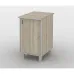 Тумба офісна Тиса Мебель ТМ-102 2 Сонома 75x60x40 см