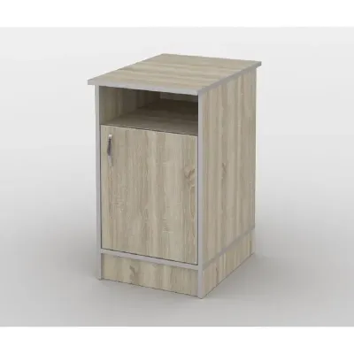 Тумба офісна Тиса Мебель ТМ-104 2 Сонома 75x60x40 см