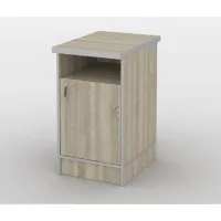 Тумба офісна Тиса Мебель ТМ-105 2 Сонома 76x60x40 см