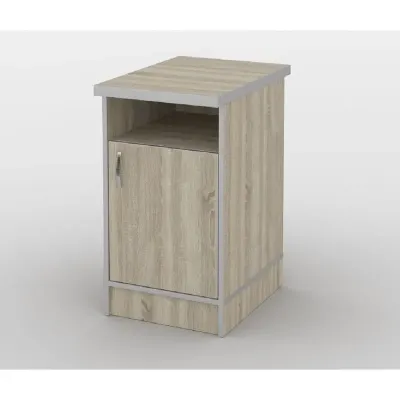 Тумба офісна Тиса Мебель ТМ-105 2 Сонома 76x60x40 см