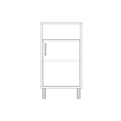 Тумба офисная Тиса Мебель ТМ-106 1 Сонома 75x35x40 см Тумба офисная Тиса Мебель ТМ-106 1 Сонома 75x35x40 см