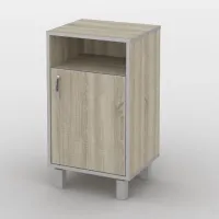 Тумба офісна Тиса Мебель ТМ-106 1 Сонома 75x35x40 см