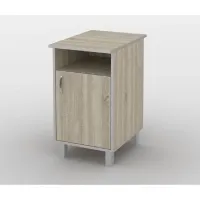 Тумба офисная Тиса Мебель ТМ-106 2 Сонома 75x60x40 см