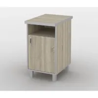 Тумба офісна Тиса Мебель ТМ-107 2 Сонома 76x60x40 см