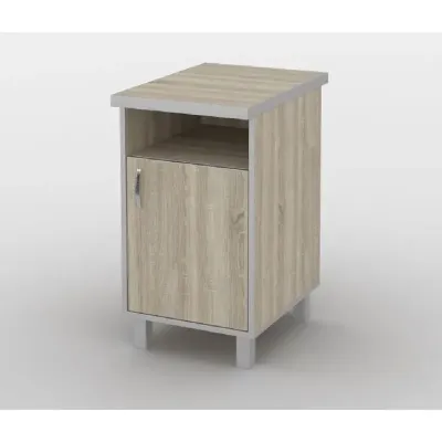 Тумба офісна Тиса Мебель ТМ-107 2 Сонома 76x60x40 см