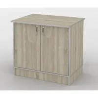 Тумба офисная Тиса Мебель ТМ-124 2 Сонома 75x60x40 см