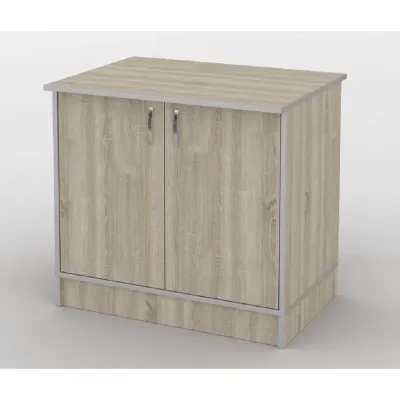 Тумба офісна Тиса Мебель ТМ-124 2 Сонома 75x60x40 см